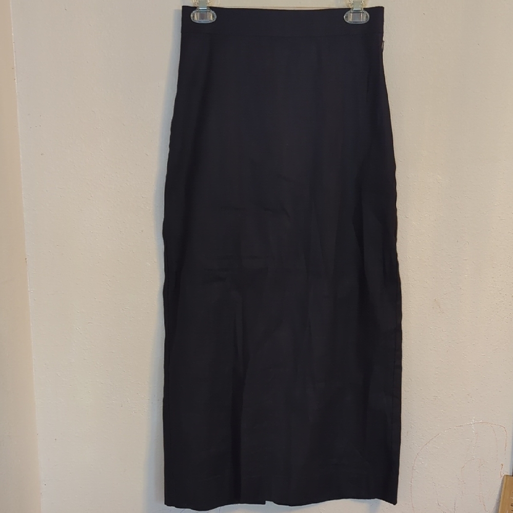 MUJI Elegant Black Skirt